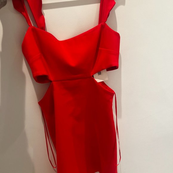 Likely's Stella Sleeveless A-Line Mini Cutout Dress (Size 6) - Picture 4 of 5